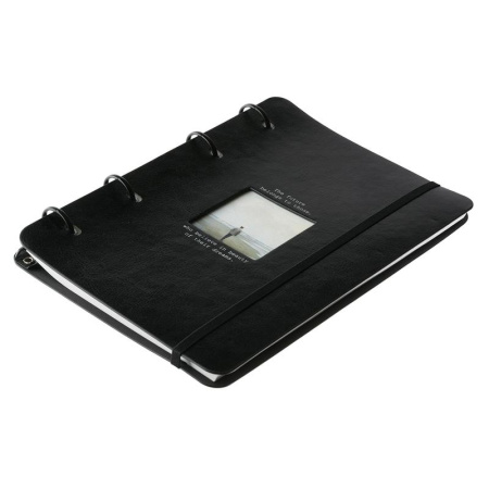 Бизнес-тетрадь Infolio Study Window A5 120 листов в клетку на кольцах  (155x212 мм)