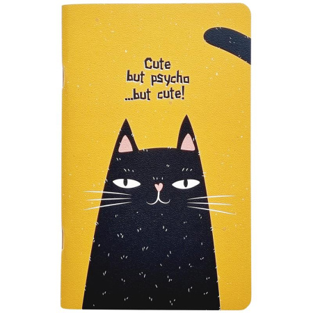 Блокнот Be Smart Silly А5- 48 листов в линейку на скрепке