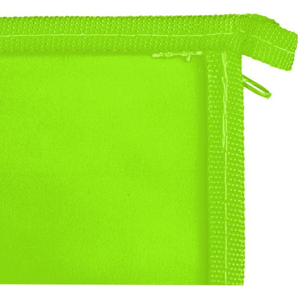Папка-портфель пластиковая Attache Neon А4+ салатовая (340x40х245 мм, 1  отделение)