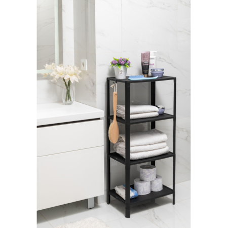 Этажёрка VIKEA 786407 (чёрный, 445х295х1005 мм)