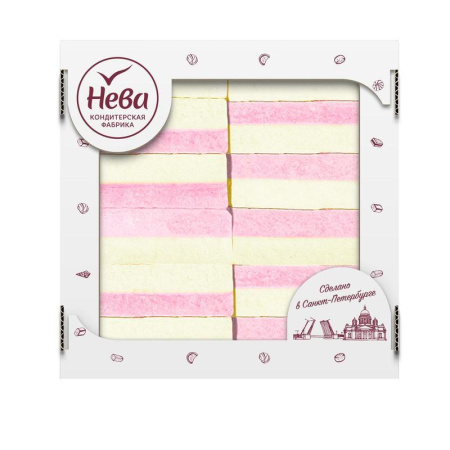 Пастила Нева со вкусом клубники и банана 450 г