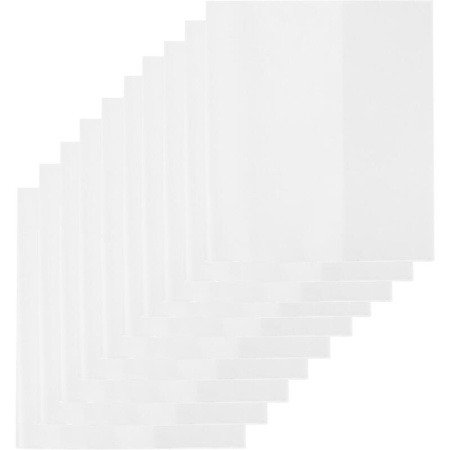 Набор обложек для дневников и тетрадей Комус Класс 10 штук в упаковке   (215x355 мм,  110 мкм) прозрачные