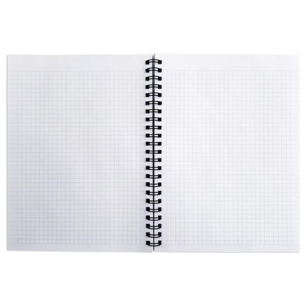 Бизнес-тетрадь Be Smart Storm A5 120 листов разноцветный в клетку на спирали (156x207 мм)