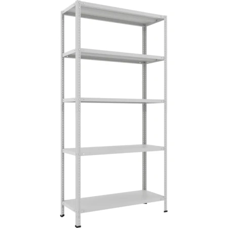 Стеллаж металлический Everest серый (5 полок, 1000х400х2000 мм)