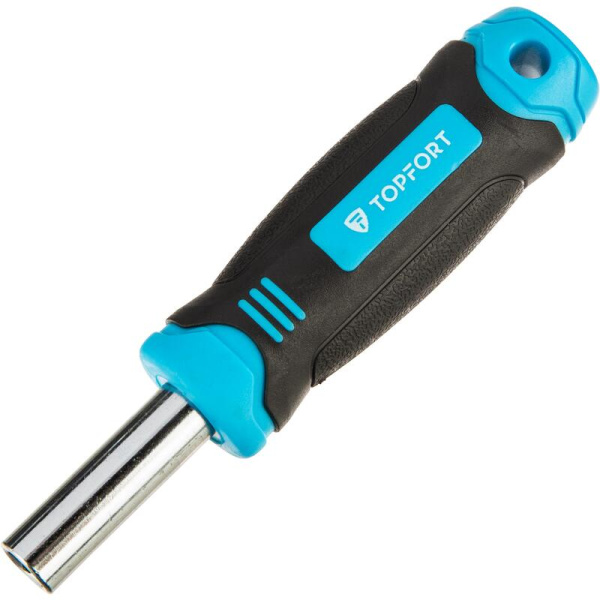 Отвертка реверсивная TOPFORT с насадками 40 штук