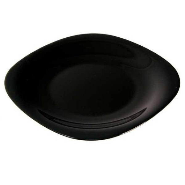 Тарелка десертная стекло Luminarc Нью Карин диаметр 190 мм черная  (артикул производителя L9816)