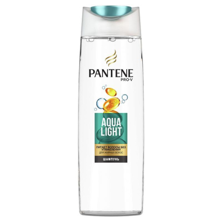 Шампунь Pantene Aqua Light Легкий питательный для тонких жирных волос 400 мл