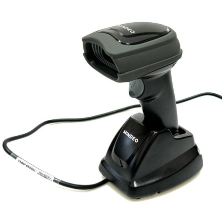 Сканер штрих-кода 2D беспроводной Mindeo CS2291-HD-BT черный с  подставкой