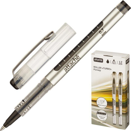 Роллер Attache Selection Turbo черный (толщина линии 0.7 мм)