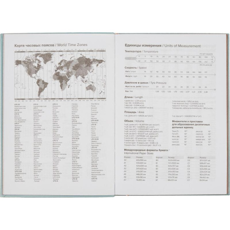 Ежедневник недатированный Attache искусственная кожа A5 136 листов голубой (140x200 мм)