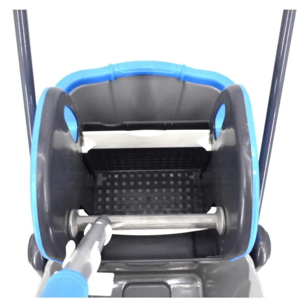 Тележка уборочная A-VM CK750-Grey 2-ведерная с отжимом 2x25 л