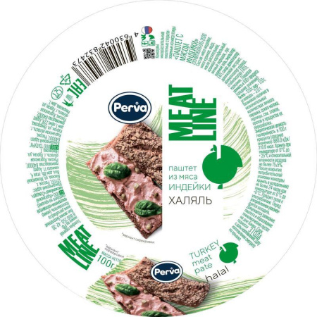 Паштет Perva Meat Line из индейки 100 г