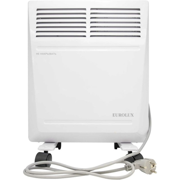 Конвектор Eurolux ОК-EU-1000 белый (1000 Вт, с терморегулятором,  67/4/24)