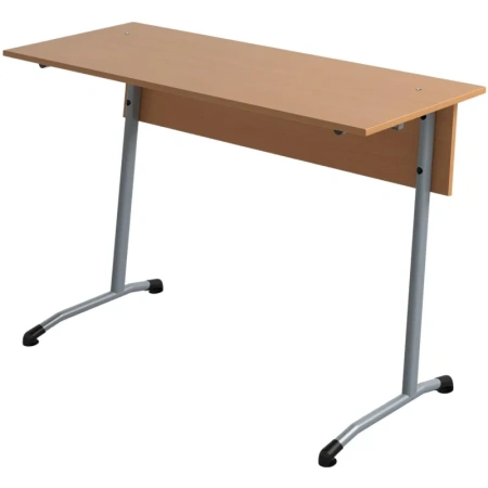 Парта двухместная Гармония бук/серый рост 6