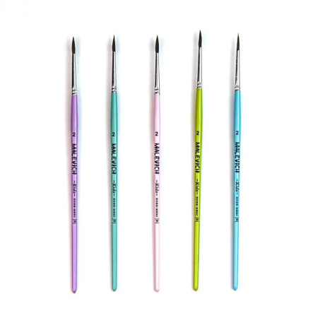 Кисть Малевичъ Kids пони/синтетика круглая №2