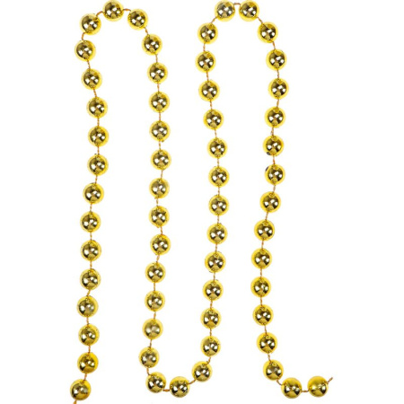 Новогоднее украшение Miland Яркий праздник 1 см золотые