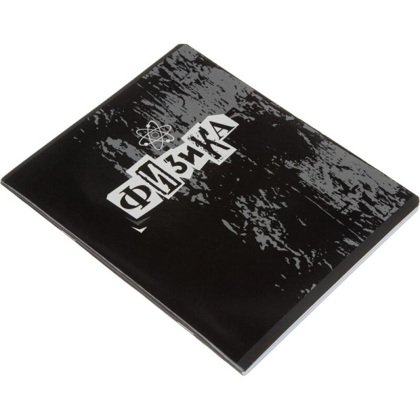 Тетрадь предметная по физике №1 School Панк А5 48 листов разноцветная в  клетку УФ-сплошной глянцевый лак