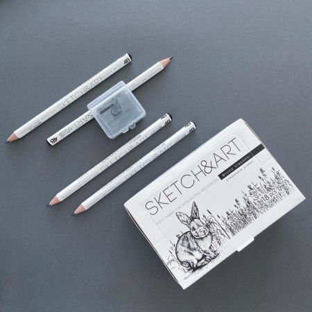 Ластик-клячка Sketch&Art каучуковый прямоугольный 50x45x10 мм Ластик-клячка Sketch&Art каучуковый прямоугольный 50x45x10 мм