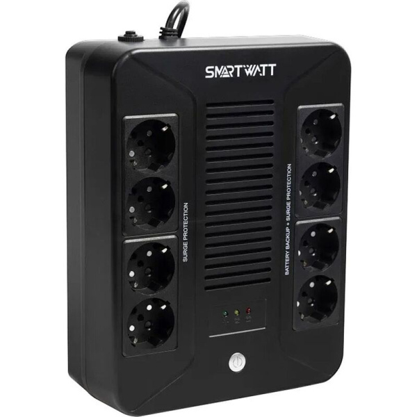 Источник бесперебойного питания Smartwatt UPS Safe Pro 600  (3703020270002)