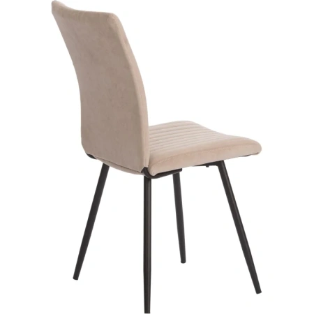 Стул обеденный Комус Мебель Fresno бежевый (ткань, металл)