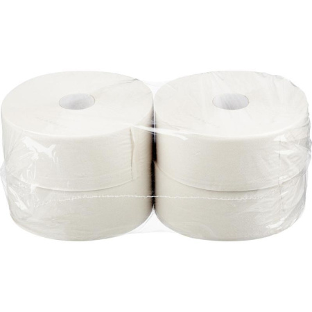 Бумага туалетная в рулонах Luscan Economy 1-слойная 6 рулонов по 480 метров (код производителя 1052059)