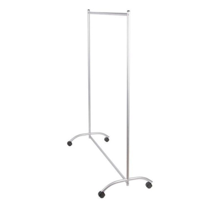 Вешало для одежды Attache КР-160М на колесах (металлик)