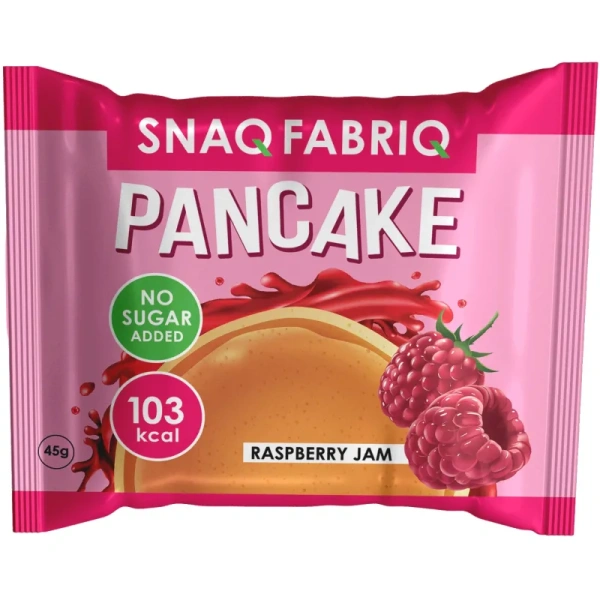 Печенье панкейк Snaq Fabriq с начинкой малиновый джем 45 г
