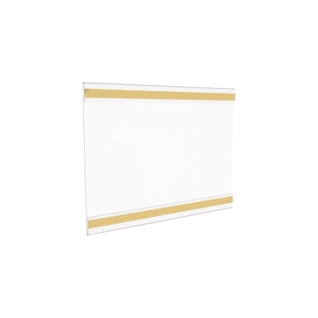 Карман настенный PS-T со скотчем А4 горизонтальный (10 штук в упаковке)