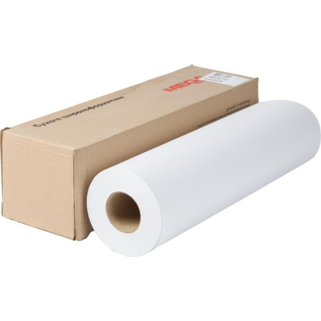 Бумага широкоформатная Attache Economy (80 г/кв.м, длина 175 м, ширина  620 мм, диаметр втулки 76.2 мм)