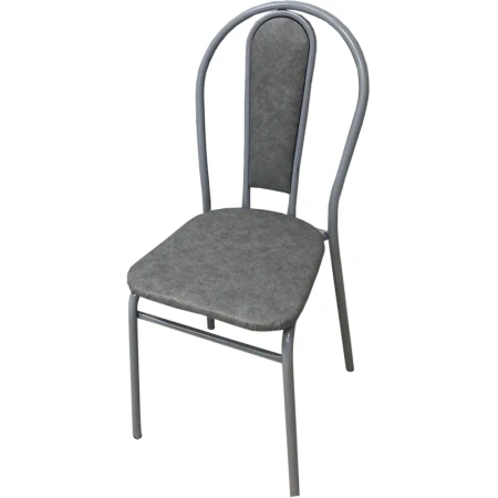 Стул обеденный 4351 серый (искусственная кожа, металл)