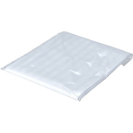 Наволочка 50х70 см страйп-сатин 140 г/кв.м белая