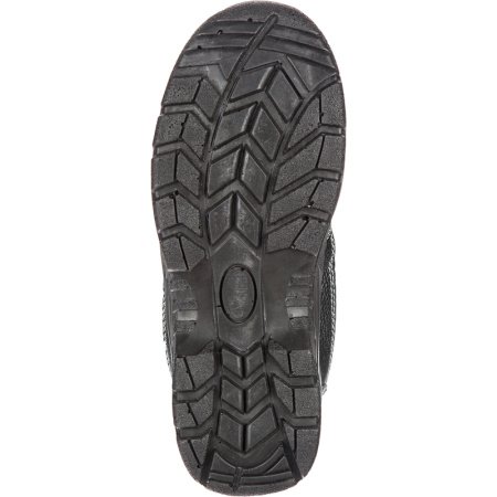 Ботинки рабочие Аскет ПУ из микрофибры черные (размер 46)