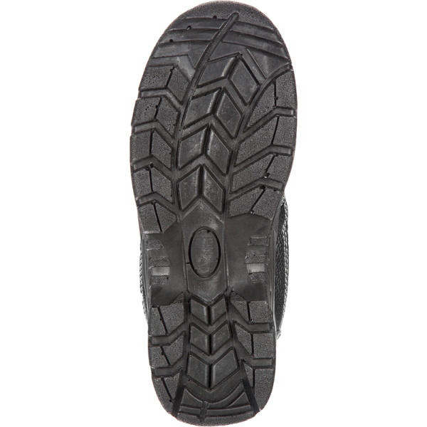 Ботинки рабочие Аскет ПУ из микрофибры черные (размер 46)