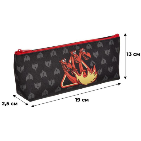 Пенал-косметичка Комус Три богатыря Горыныч