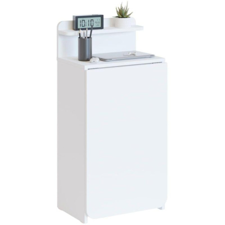 Стол компьютерный раскладной Сокол СП-19 (белый, 446х312х916 мм)