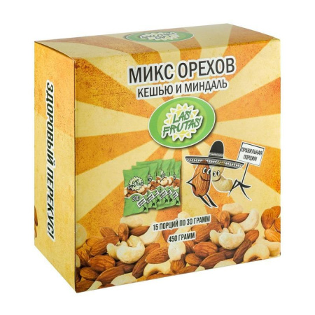 Смесь орехов Las Frutas 15 штук по 30 г