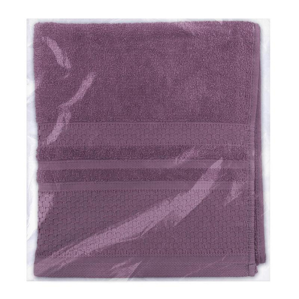 Полотенце махровое Bravo Пабло 70х130 см 400 г/кв.м дымчато-фиолетовое