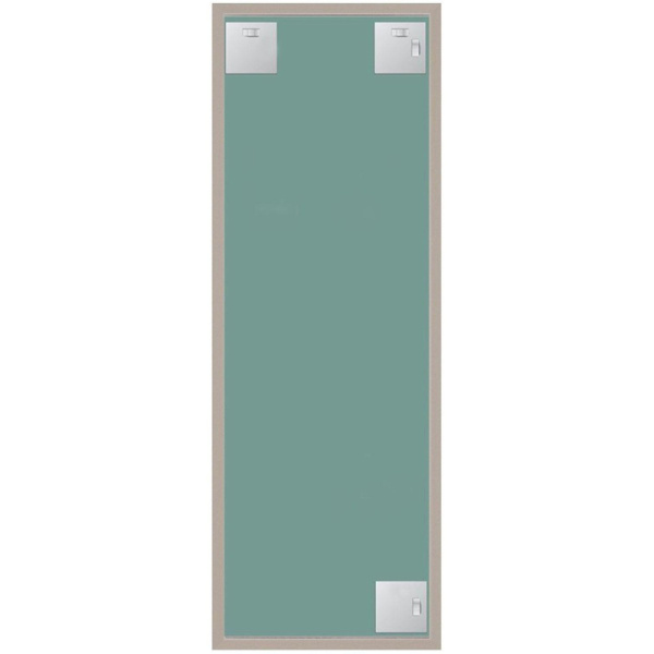 Зеркало настенное Комус Мебель (коричневый, 340х940 мм)