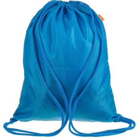 Мешок для обуви №1 School Градиент 360х470 мм с 1 отделением синий