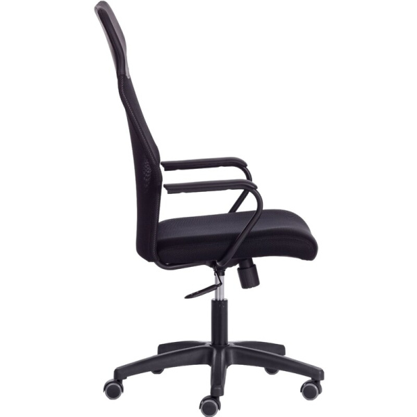 Кресло для руководителя Easy Chair 618 черное (искусственная кожа/сетка,  пластик)