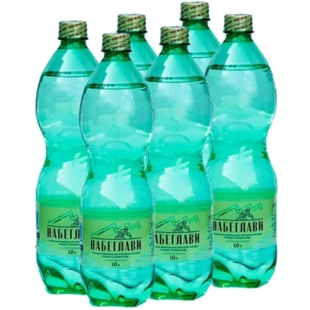 Вода минеральная Набеглави лечебно-столовая газированная 1 л