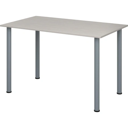 Стол обеденный Комус Мебель МДС (дуб шамони  светлый, серый)