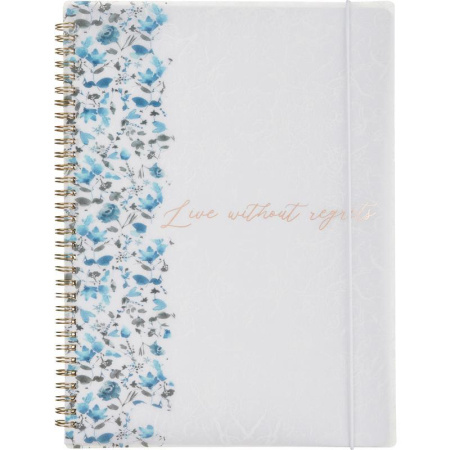 Бизнес-тетрадь Attache Selection Bloom А5 80 листов в клетку на спирали  (190х262 мм) Бизнес-тетрадь Attache Selection Bloom А5 80 листов в клетку на спирали  (190х262 мм)