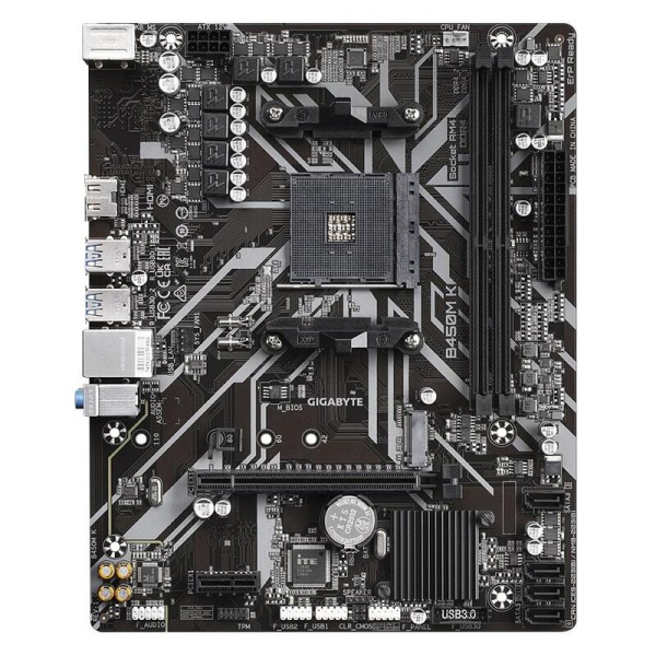 Материнская плата Gigabyte B450M K