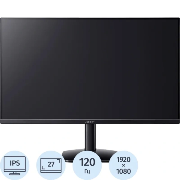 Монитор 27 Acer KA272Gbmix чёрный (UM.HX2CD.G02)