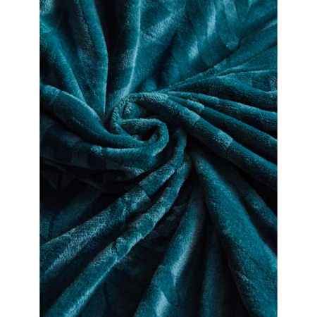 Плед Luscan микрофибра 200x220 см изумрудный