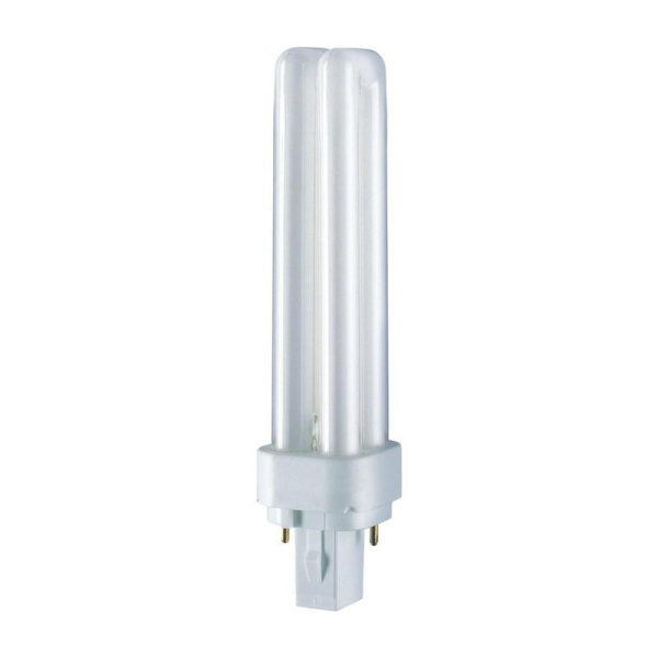 Лампа люминесцентная Osram CFL Dulux D 26W/840 26 Вт G24D-3 D 4000 К (4050300012049)