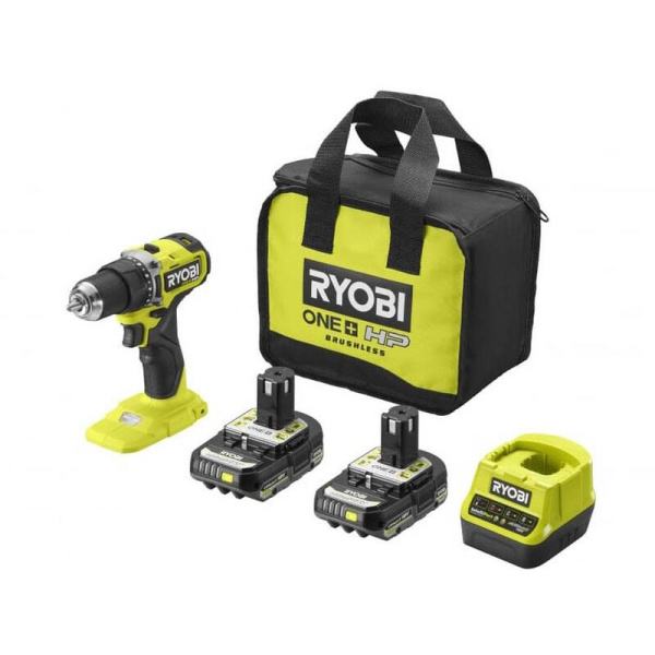 Дрель-шуруповерт аккумуляторная Ryobi One+ HP RDD18C-220S (5133004980)