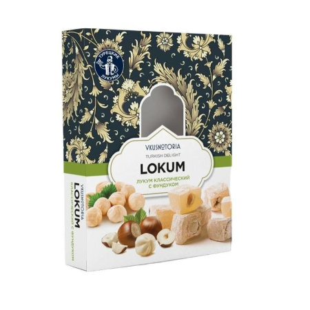 Лукум Vkusnotoria с фундуком 250 г