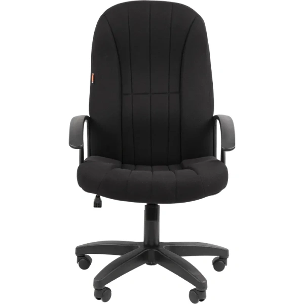 Кресло для руководителя Комус Мебель Easy Chair 685 TC чёрное (ткань,  пластик)